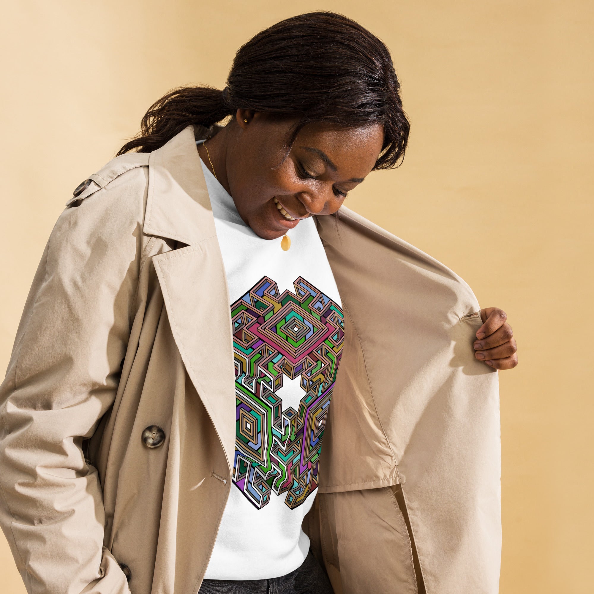 Colorful Cube Unisex Premium Sweatshirt
